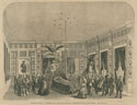 De Witt Clinton Baxter, “The Death Watch”: Remains of Dr. Kane Lying in State, Independence Hall, Philadelphia. Philadelphia, 1857.
