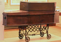 John Gravenstine, inventor. Corpse-Preserving Casket (ca. 1871).