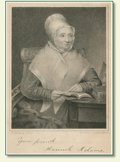 HANNAH ADAMS (1755 &ndash; 1831)